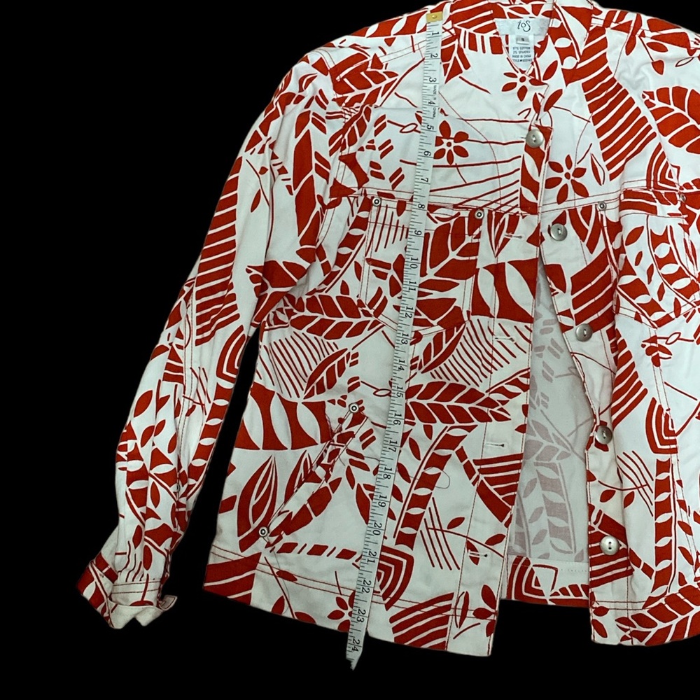 IOS Leaf Pattern Jacket - Picture 2 of 5